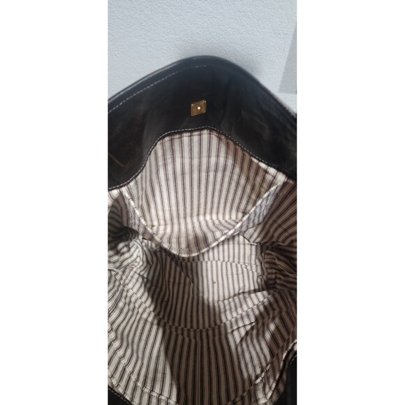 Satchel Savannah Tote Bag  in Coffee Brown Leather – Handmade in GA - Picture 5 of 7